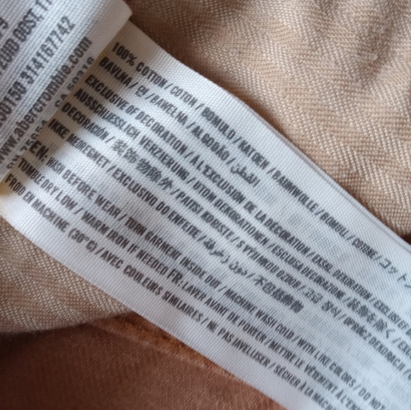 Hollister High-rise Embroidered Front Cutoff Short Shorts size 0/24 - Picture 3 of 6